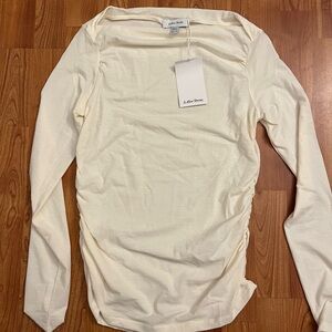 Brand new & Other Stories ruched boatneck top